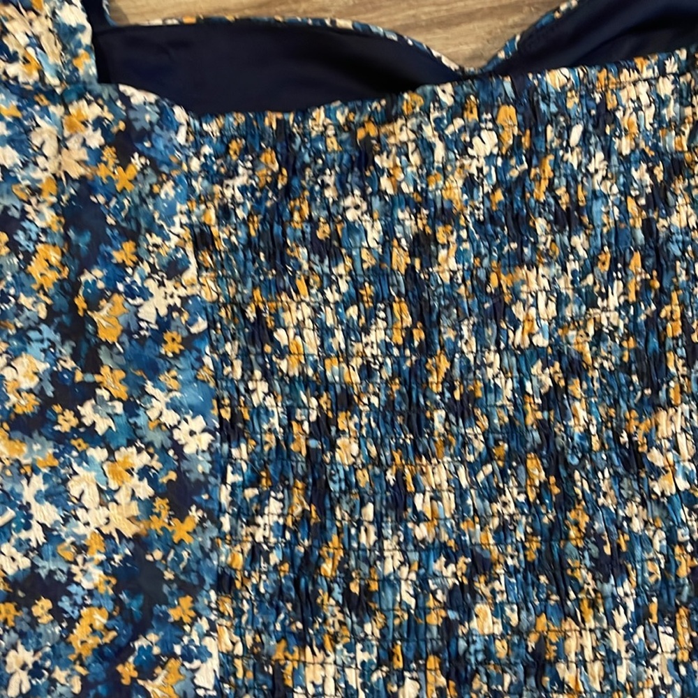 NWOT NSR Cami Sweetheart Neck Puff Sleeve Floral Print Mini Dress - Picture 9 of 10